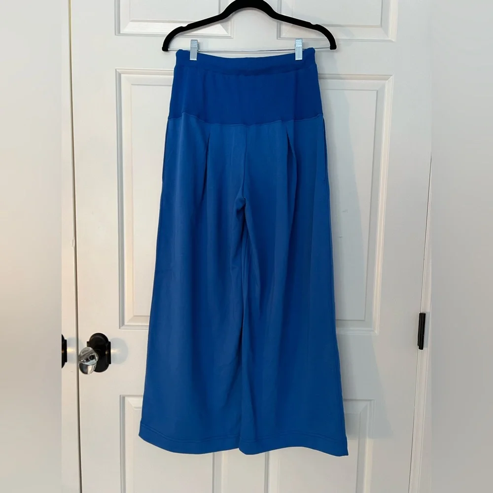 High Waisted Drawstring Palazzo Pants - Picture 5 of 6